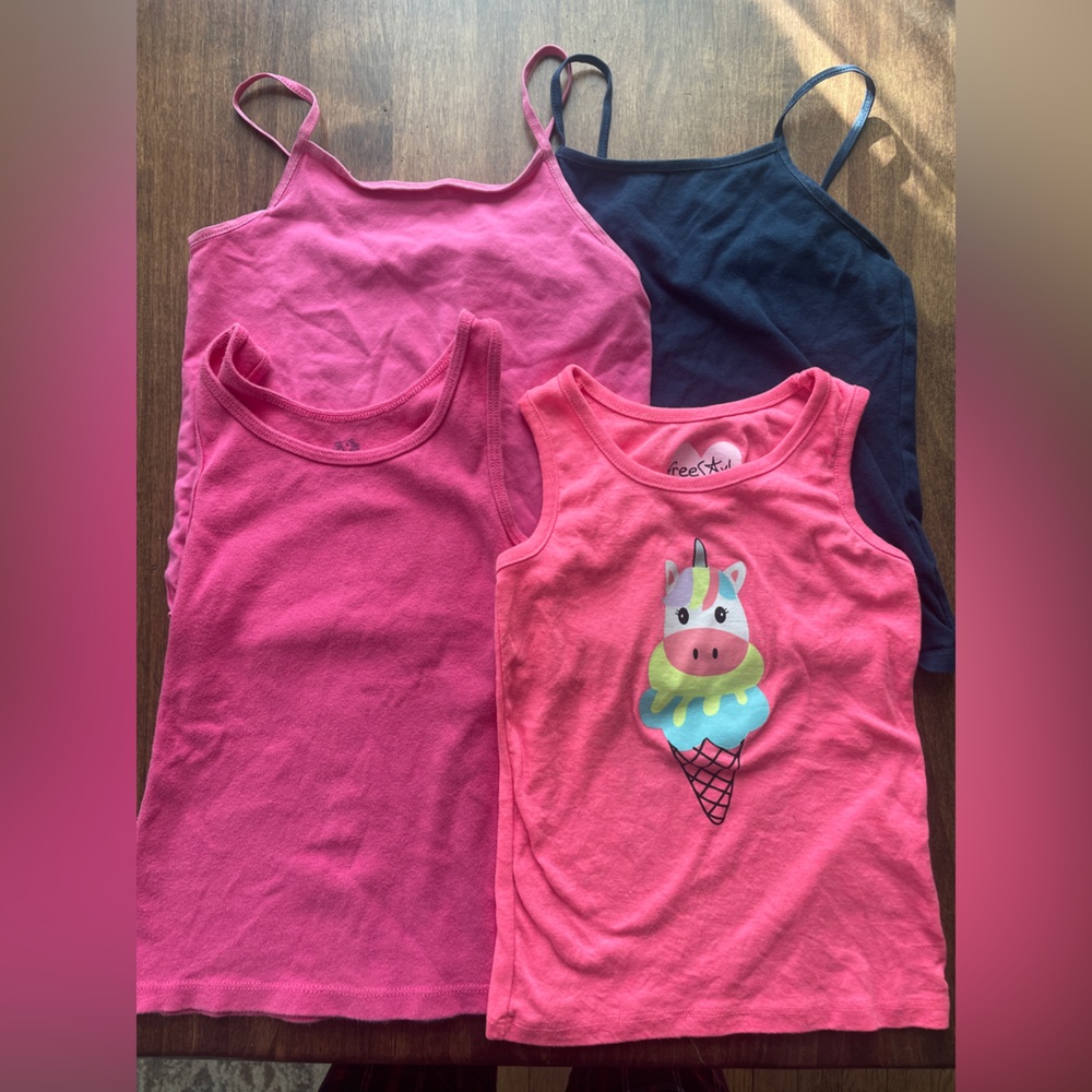 Girls tank top bundle size small/6